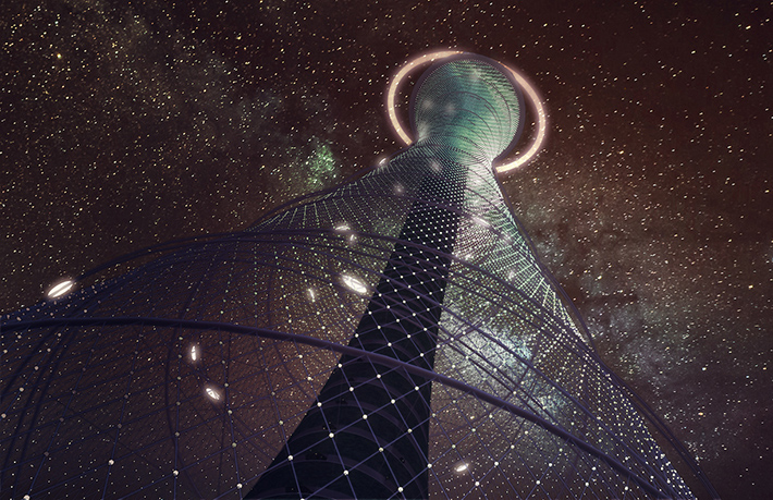 World's highest vertical park and observation deck by Carlo Ratti Associati