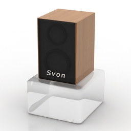 speaker 2 3D Model Preview #d93939dd
