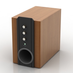 speaker 1 3D Model Preview #12917ead