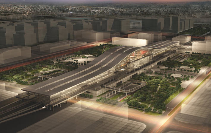 Astana Railway Station, Astana, Kazakhstan
