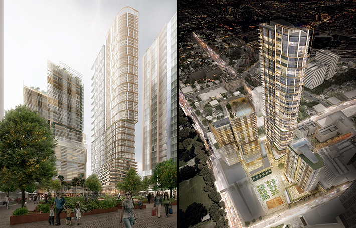 Cumberland Newspapers site competition, Parramatta, Australia