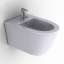3D "TOILET & BIDET WALL MOUNTED" - Sanitary Ware Collection