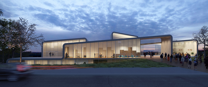 Music and dance school by Neuman Hayner, Mevaseret Zion, Israel