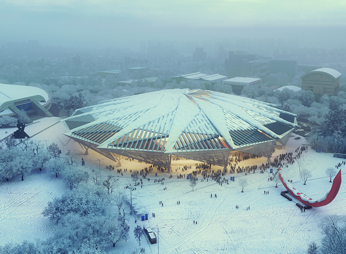 K-Pop Concert Hall by Haeahn Architecture, Seoul, South Korea