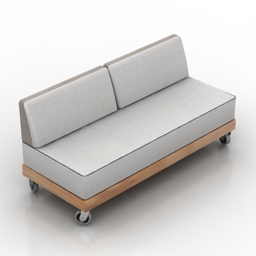 sofa 3D Model Preview #695007c8