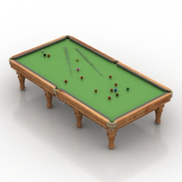 snooker table 3D Model Preview #39f0c405