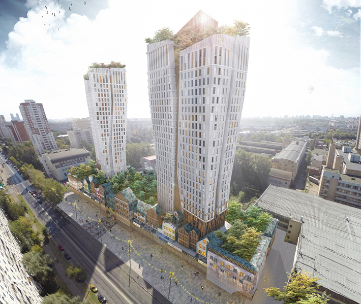 Dancing Towers by Studio AD.a, Moscow, Russian Federation
