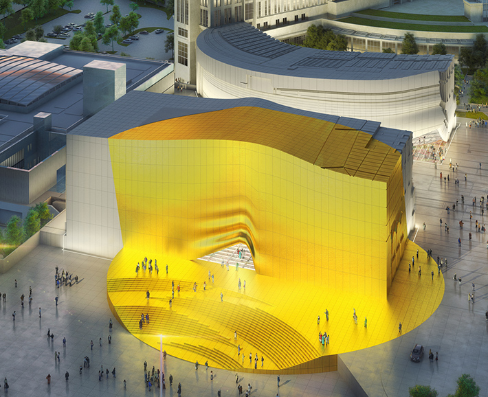 Paradise City by MVDRV Architects, Seoul, South Korea