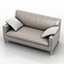 3D "Ligne Roset Citta sofa armchair" - Interior Collection