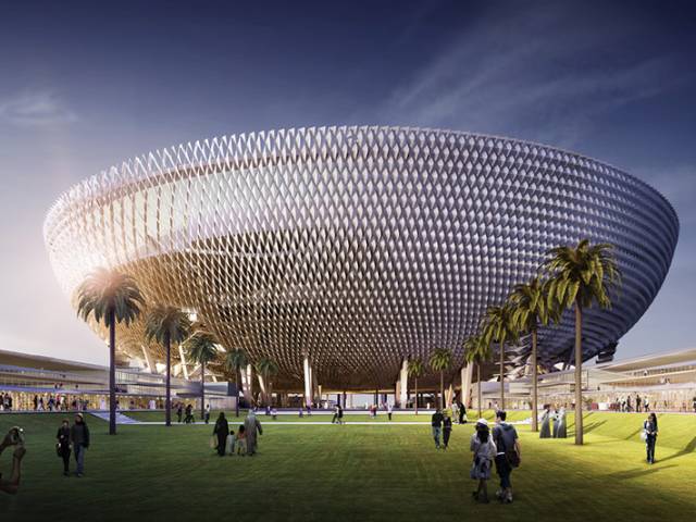 Largest stadium in the UAE by Perkins+Will, Dubai, United Arab Emirates