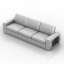 3D "Armchair sofa" - Interior Collection