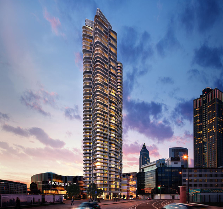 Germany's tallest residential tower by Magnus Kaminiarz & Cie