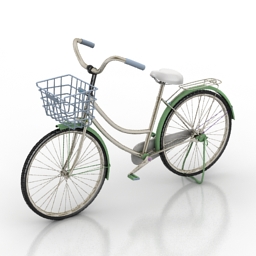 3D Bicycle preview