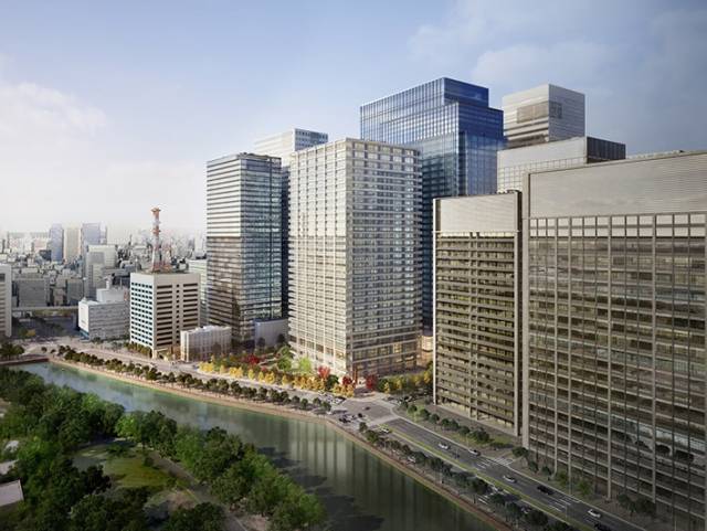 One of the largest redevelopment in Tokyo by SOM