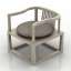 3D "Chinese Table Chairs" - Interior Collection