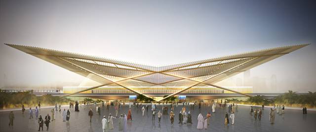 Dubai 2020 Expo rail link by Weston Williamson + Partners, Dubai, UAE