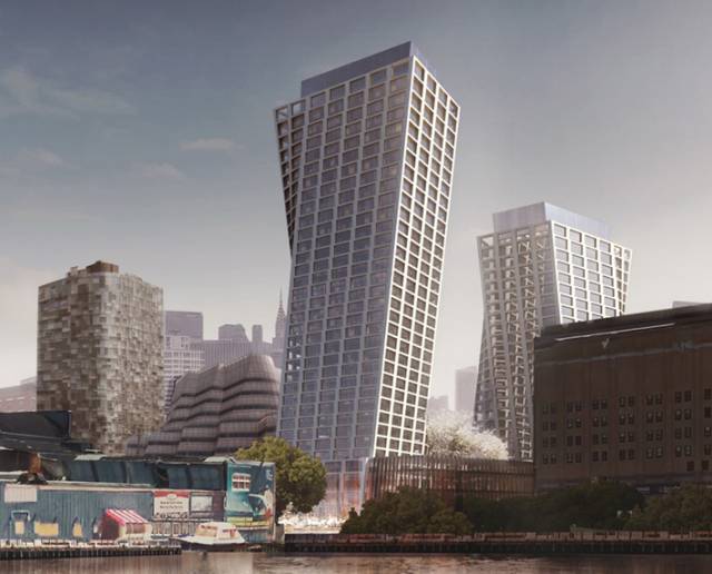 High Line Towers by BIG, New York, United States