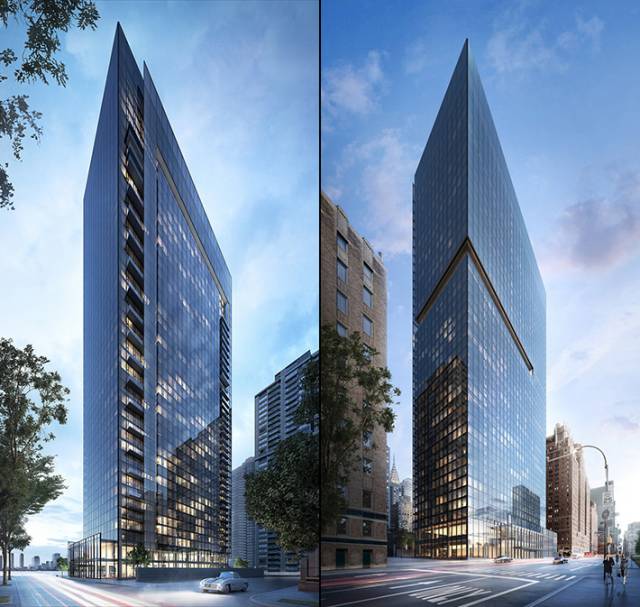 First Avenue Tower by Richard Meier, New York, USA