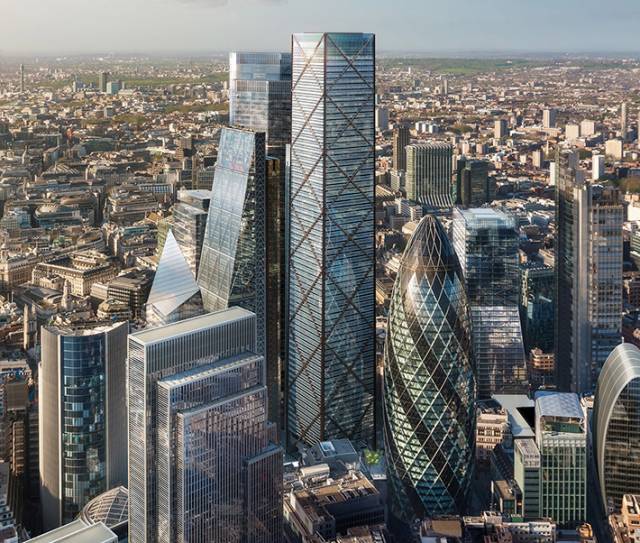 1 Undershaft tower by Eric Parry, London, United Kingdom