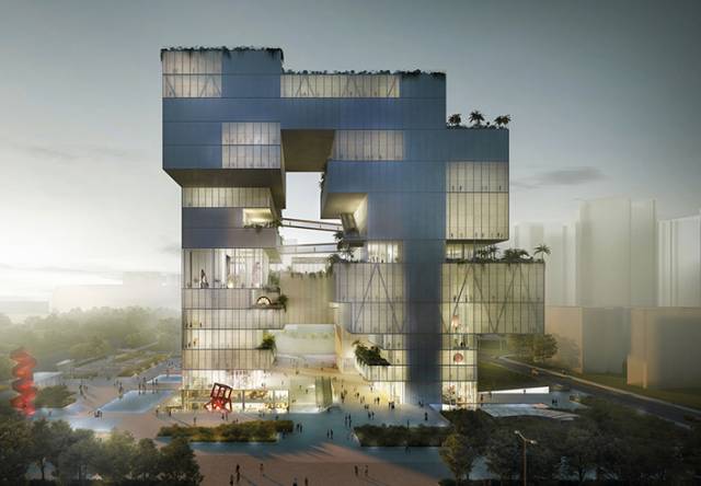 Cultural centre by Coldefy & Associes, Shenzhen, China