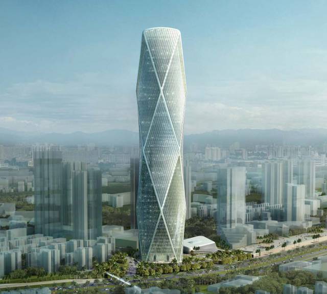 OCT Tower by Henn Architects, Shenzhen, China