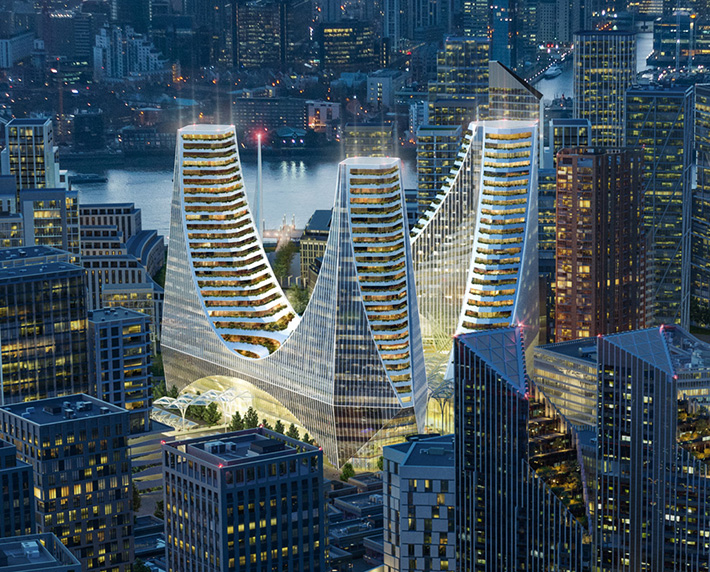 Greenwich Peninsula transformation, London, England