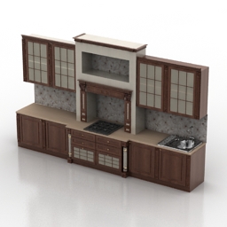 kitchen - 3D Model Preview #f8c7417c
