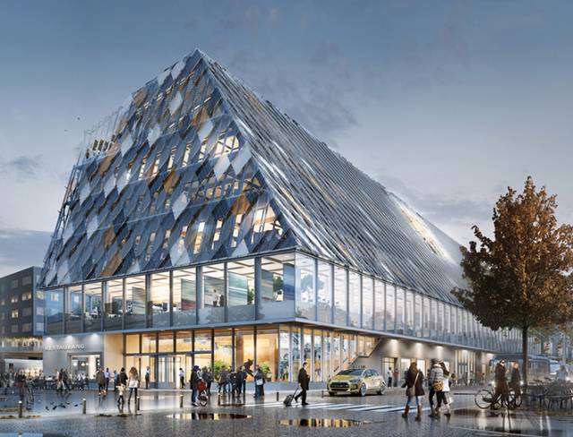 New City Hall by White Arkitekter, Vaxjo, Sweden