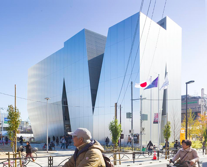 Sumida Hokusai Museum by Kazuyo Sejima, Tokyo, Japan