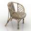 3D "Rotang set table armchair" - Interior Collection