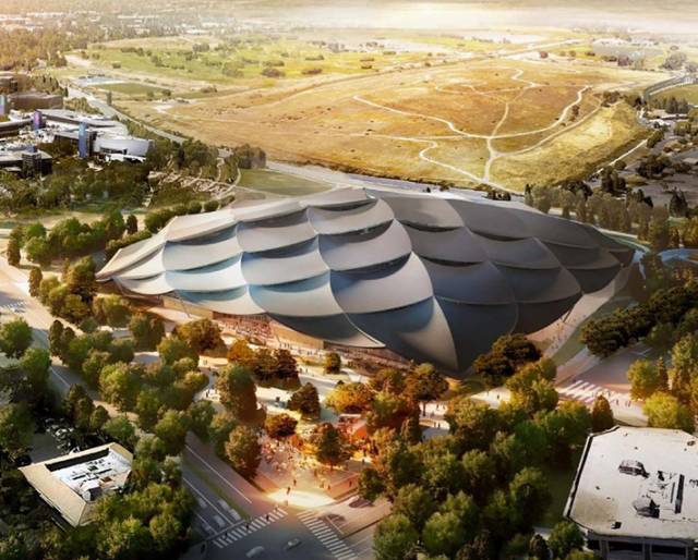Google campus by BIG, Mountain View, United States