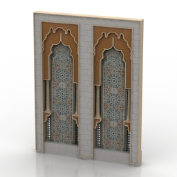 panel arabica wall 3D Model Preview #48a34179