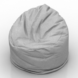 3D Bag chair preview