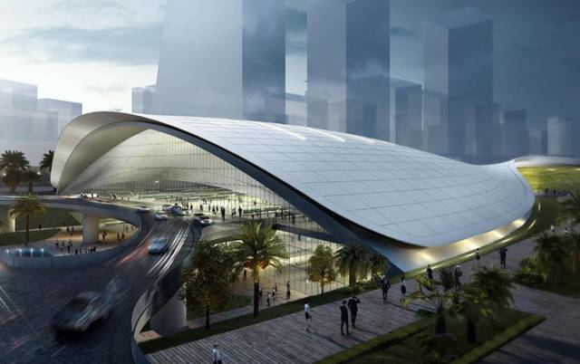 High speed rail station by Farrells and AECOM, Singapore