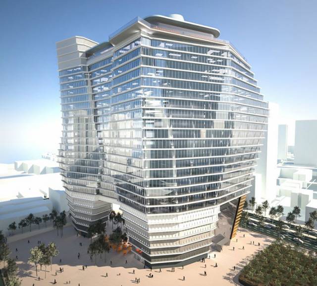 ToHA office towers by Ron Arad Architects, Tel Aviv, Israel