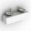 3D "Antonio Lupi Sink Mirror Set" - Sanitary Ware Collection