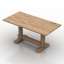 3D "Wood Country Table Chairs" - Interior Collection