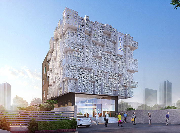 Office/retail development, Nagpur, India