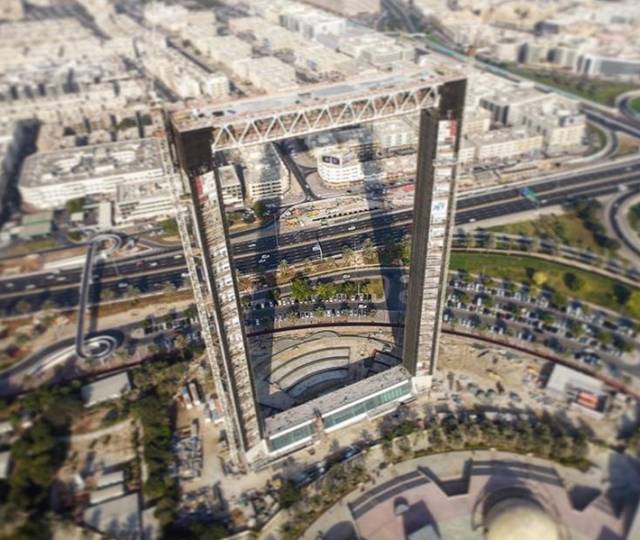 'Dubai Frame' mega-attraction, Dubai, United Arab Emirates