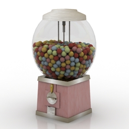 3D Candy machine preview