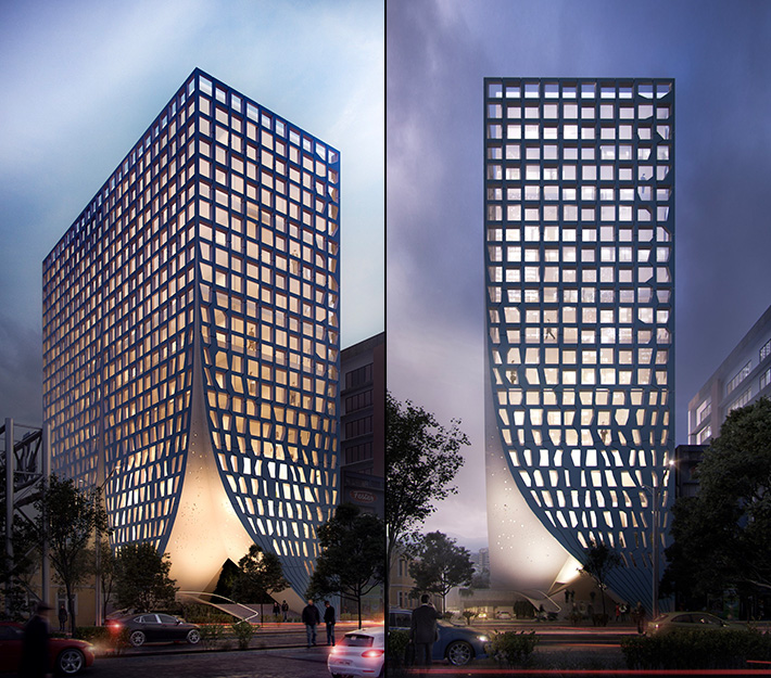 Chapultepec 500 office tower, Mexico City, Mexico