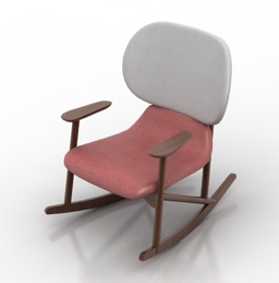 armchair 2 3D Model Preview #f0d4d92c