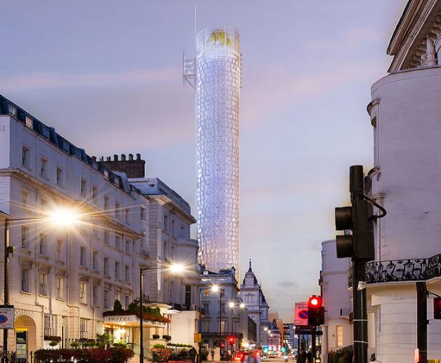 Mixed-use tower by Renzo Piano, London, United Kingdom