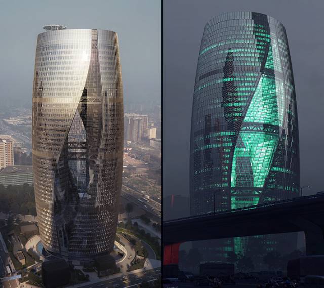 World's tallest atrium by Zaha Hadid, Beijing, China