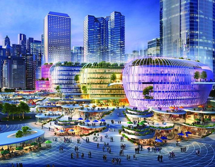 New Central Harbourfront Site 3 by Benoy, Hong Kong
