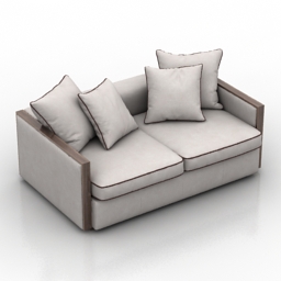 sofa 2 3D Model Preview #9b7cc85e