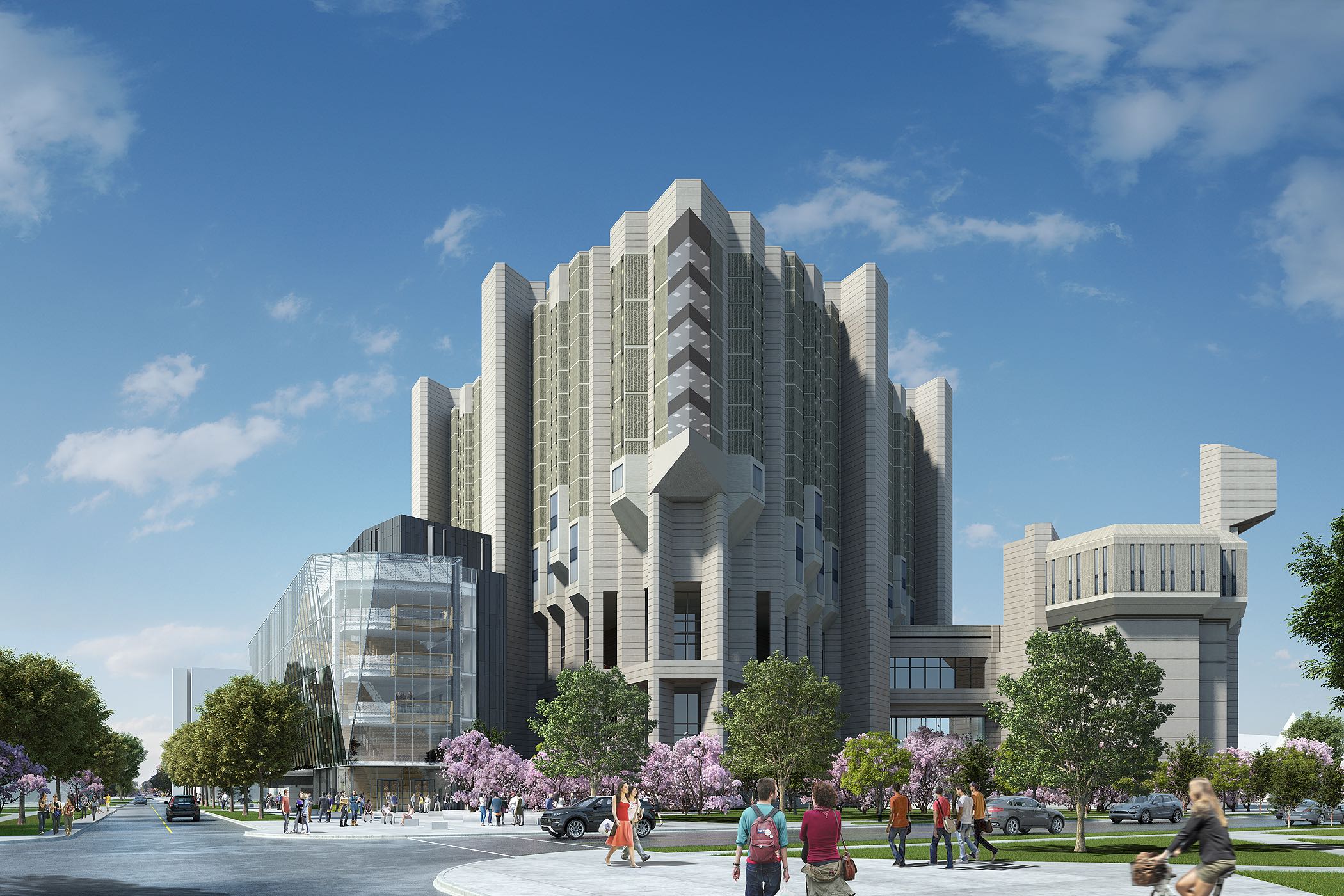 Expansion of Robarts Library, Toronto, Canada