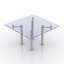 3D "Hi Tech Table and Chairs Set" - Interior Collection