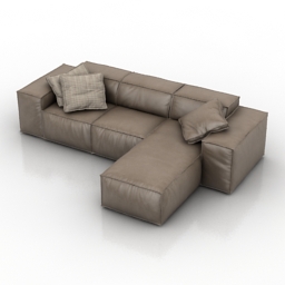 sofa 3 3D Model Preview #2a52ff3f