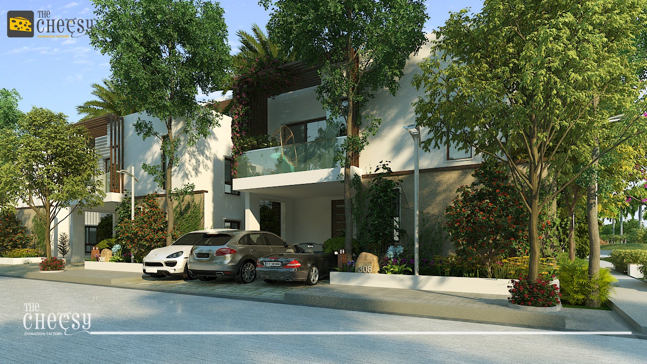 3D Architectural Visualization Rendering 